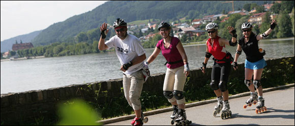 Skatereise Passau-Wien 2013