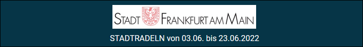 TNS Anmeldung Stadtradeln Frankfurt 2022