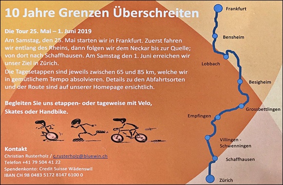 Grenzen Überschreiten 2019 Flyer